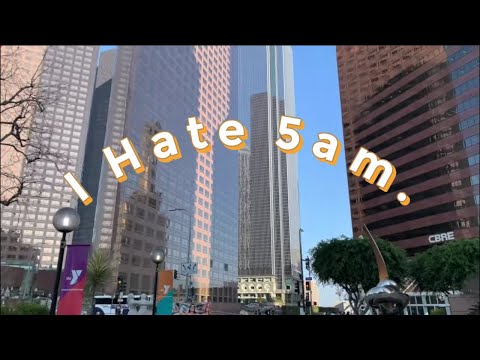 Waking Up at 5AM for a Week (Fail) | Productivity Health