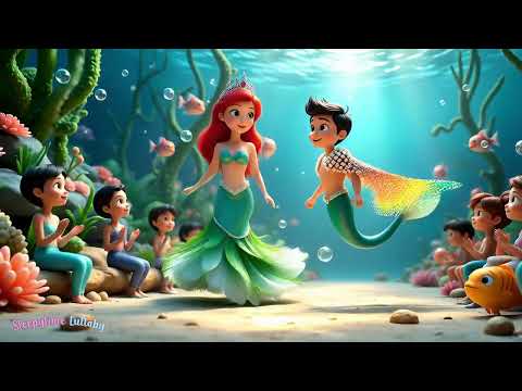 Mermaids Lullaby | 10 Hours of Soothing Ocean Music, Dreamy Underwater Animation 4 Babies, Toddlers