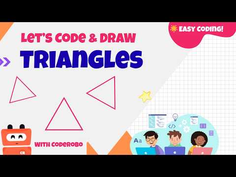 Coding for Kids: Draw a Triangle with Just 3 Lines!