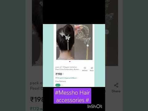 #meesho #hair accesories Under 200#fashion.....