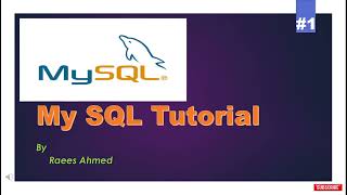 MYSQL  Tutorial (Full Course)| Workbench MySQL tutorial for beginners #1