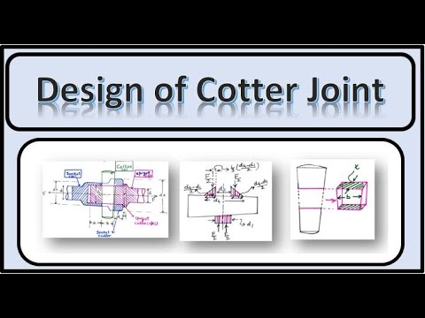 Design of Cotter Joint