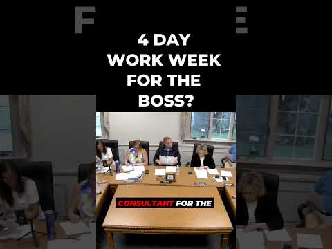 4-Day Work Week for the Boss? #icma #localgov #leadership #citymanagement #nlc #mayors  #citymanager