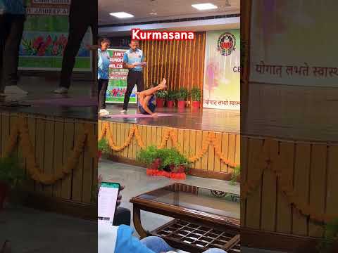 CBSE YOGA CLUSTER KURMASANA #yogadance #trendin #viral #trendingshorts #fitness #youtubeshorts #yoga