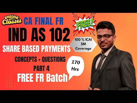 Ind AS 102 Share Based Payment CA Final FR Part 4 #indas102