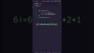 What is RECURSION?? #python #programming #coding