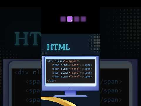 ✨ Eye-Catching Card Animation with Just HTML & CSS! 💻🎨