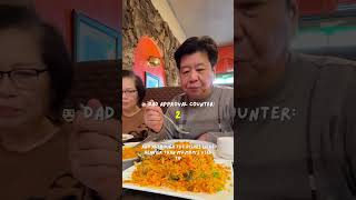 my Chinese parents try Indian food for the first time 😳
