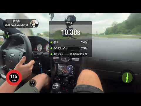 FORD MONDEO ST - 3.0v6 0-100 dragy