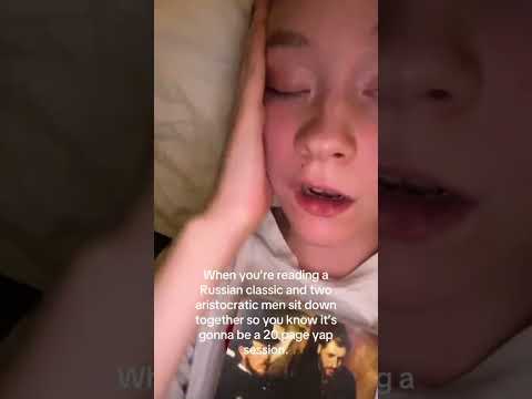 I have only seen this in russian literature tho . . . credits ( TikTok : nakatastermowithtea ) #book