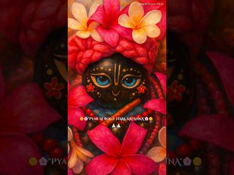 Kanha Ji Divine Presence 🌸 | Hare Krishna Hare Rama | AI Spiritual Art #viral #radhakrishna
