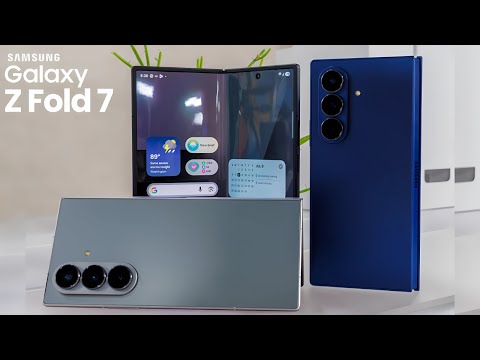 Samsung Galaxy Z Fold 7 -FIRST  OFFICIAL LIVE LOOK!