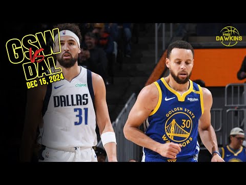 Golden State Warriors Full Team Highlights vs Mavericks | Dec 15, 2024  | FreeDawkins