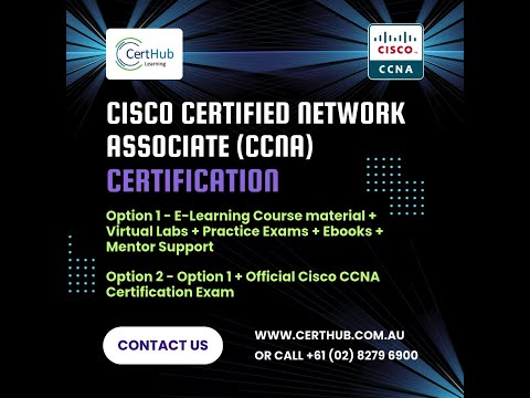 CCNA Course + Official Exam Option from CertHub