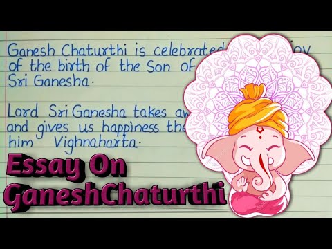 Essay on GaneshChaturthi 🔥