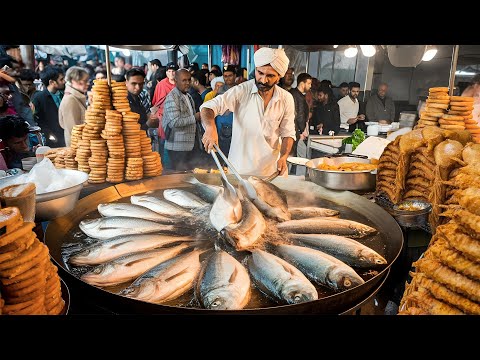 Snow day Famous KABUL Masala FRIED FISH PAKORA | Crispy Fish Pakoda | Street food