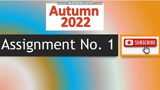 AIOU Code 1414 Solved Assignment No.1 & 2 Autumn 2022 | Subject: Fundamental M & B | Level: Bachelor