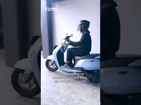 Gaspol TVS iQube, kira-kira tembus berapa ya? #TVSMotorIndonesia #TVSiQube