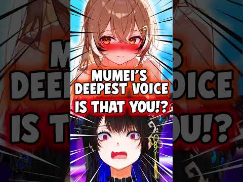 Mumei's Deep Voice Caught Nerissa Off Guard [Hololive Nanashi Mumei] #vtuberclips #hololiveen