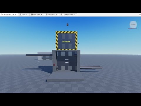 Blast Door script showcase | Roblox
