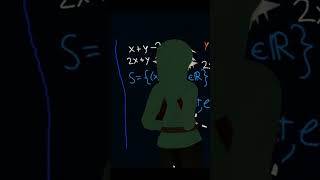 How to write the solution with free variables