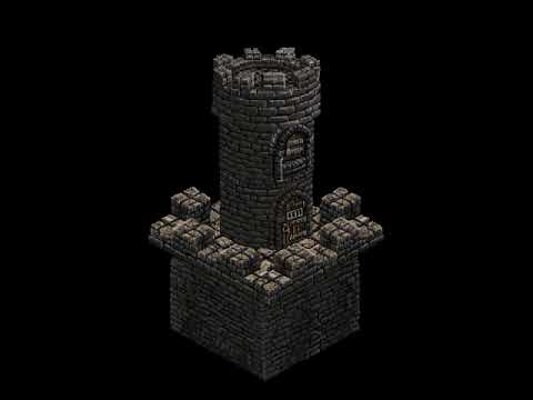 CASTLE TOWER GAME ASSETS