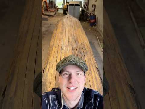 Work commences on the Currach #currach #woodwork #ireland #boatbuilding #restoration