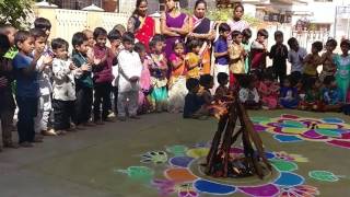Sankranti celebration in Bogimantalu