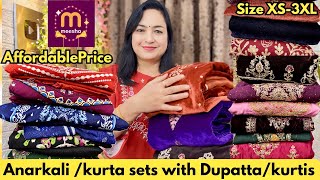 😍Meesho party wear kurta sets 🌟Anarkali /kurta set / Kurtis #meeshofinds  @AshiGautam #kurtaset 