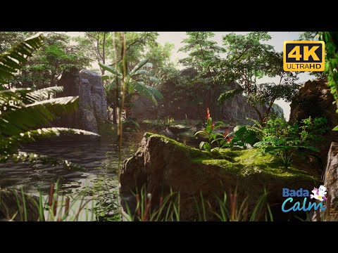 [4K] Relaxing Meditation for Kids | Crystal Calm | Badanamu Calm