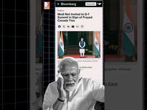 Narendra Modi Not Invited in G7 Summit #g7 #pakistan #india