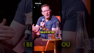 Lean on Those Who Believe in You! - Simon Sinek #SimonSinek #SupportSystem #shorts #Courage
