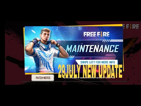 FREE FIRE NEW UPDATE.  NEW GUN AUG NEW G18 GOLDEN SKIN   NEW CHARACTER      NEW PET
