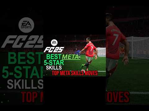 Top Meta Skill Moves in EA FC 25! 🔥 #eafc25 #fifa #shorts #ultimateteam  #fc25meta #eafcskills