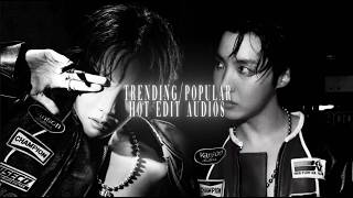 ⋆˚࿔ trending/popular hot edit audios + timestamps