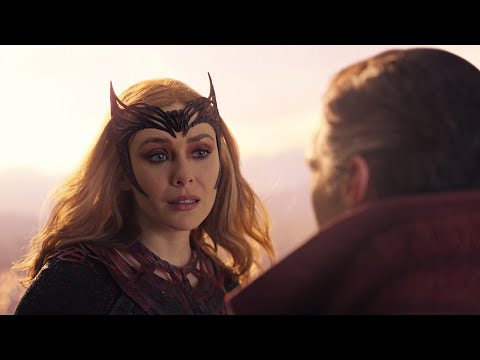 Doctor Strange Multiverse of Madness Wanda Attack on Kamar Taj