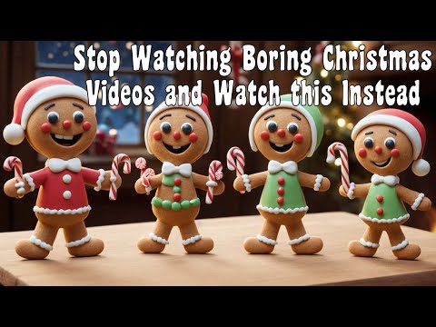 The Gingerbread Friends Christmas Song | The Ultimate Animated Christmas Song for Kids