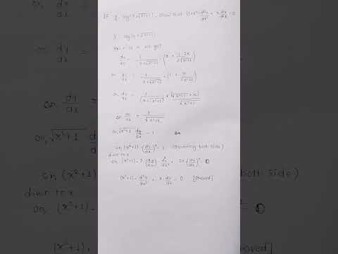 "Solving 2nd Order Derivatives: A Step-by-Step Guide" #bsc #maths #importantquestions #derivative