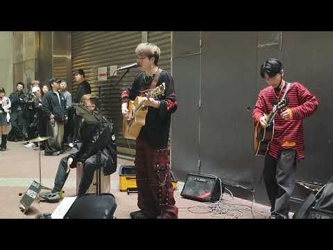 永不失聯的愛 / 說謊者 / 畢竟深愛過 (Cover) @旺角銀行中心E2Busking 2025.02.28