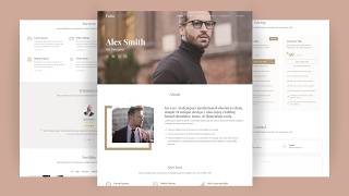 Responsive Portfolio Website Design Using HTML, CSS & JavaScript | Fully Responsive