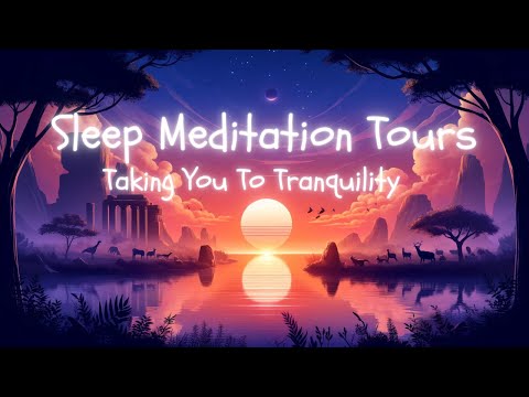 Calming Sleep Meditation Tours Compilation | 1 Hour Best Videos For Relaxation For Adults and Kids