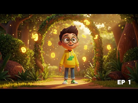 Dino’s Magical Number Garden Adventure | Episode 1: The Glowing Garden Awakens