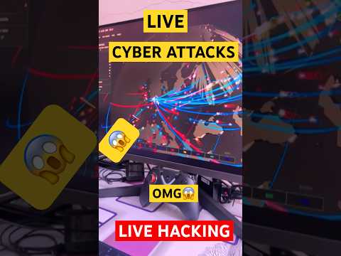 LIVE Cyber Attacks 🌍 | Duniya Bhar Me Ho Rahi Hai Digital Jung🔥 #shorts #ytshorts #trending #hack