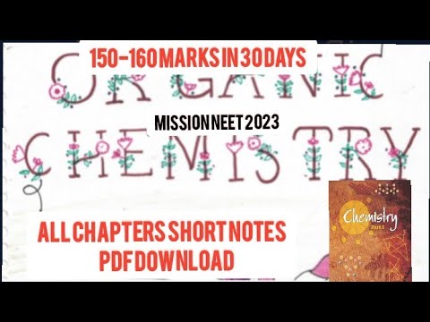 chemistry short note pdf for Neet \chemistry short note for neet #neet2023