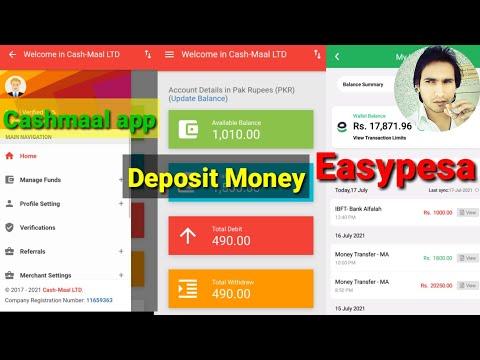 Cashmaal deposit money from easypesa 2021 | cashmaal deposit and withdraw