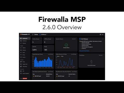 Firewalla MSP 2.6.0 Video Release Notes