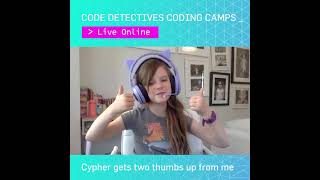 Kids Learn To Code in Roblox and CoSpaces 🔎 Code Detectives: Clues and Code Camp