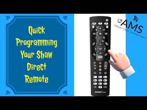 Programming  Your Shaw remote