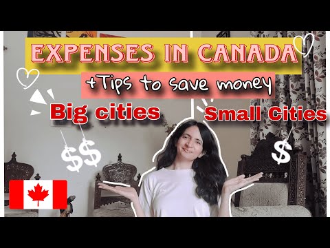 Monthly Expenses in Canada 🇨🇦 | Brampton vs London | Student Budget Tips