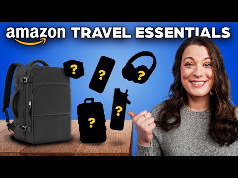 6 INSANELY CHEAP Amazon Travel Essentials (for One Bag Travel)